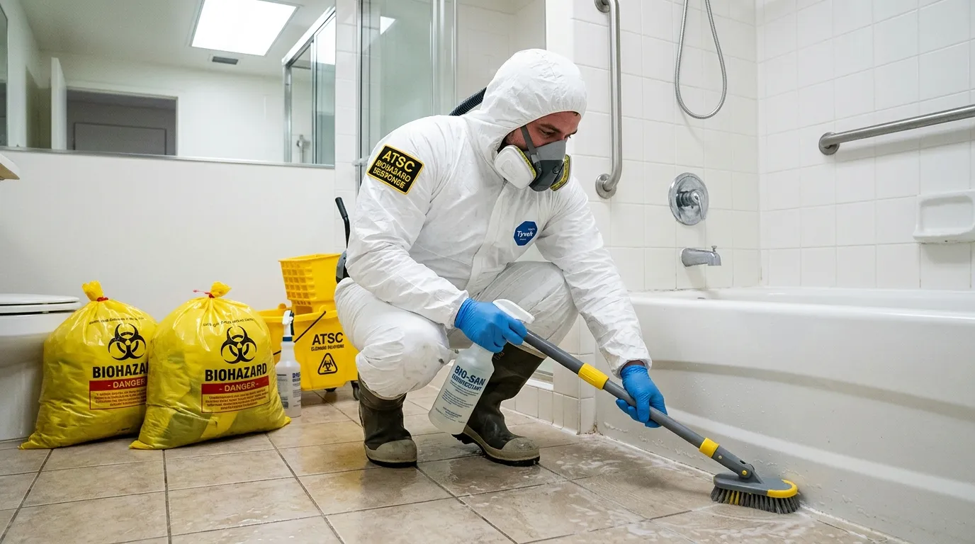 Decontamination equipment deployed for Blood Cleanup in West Hartford